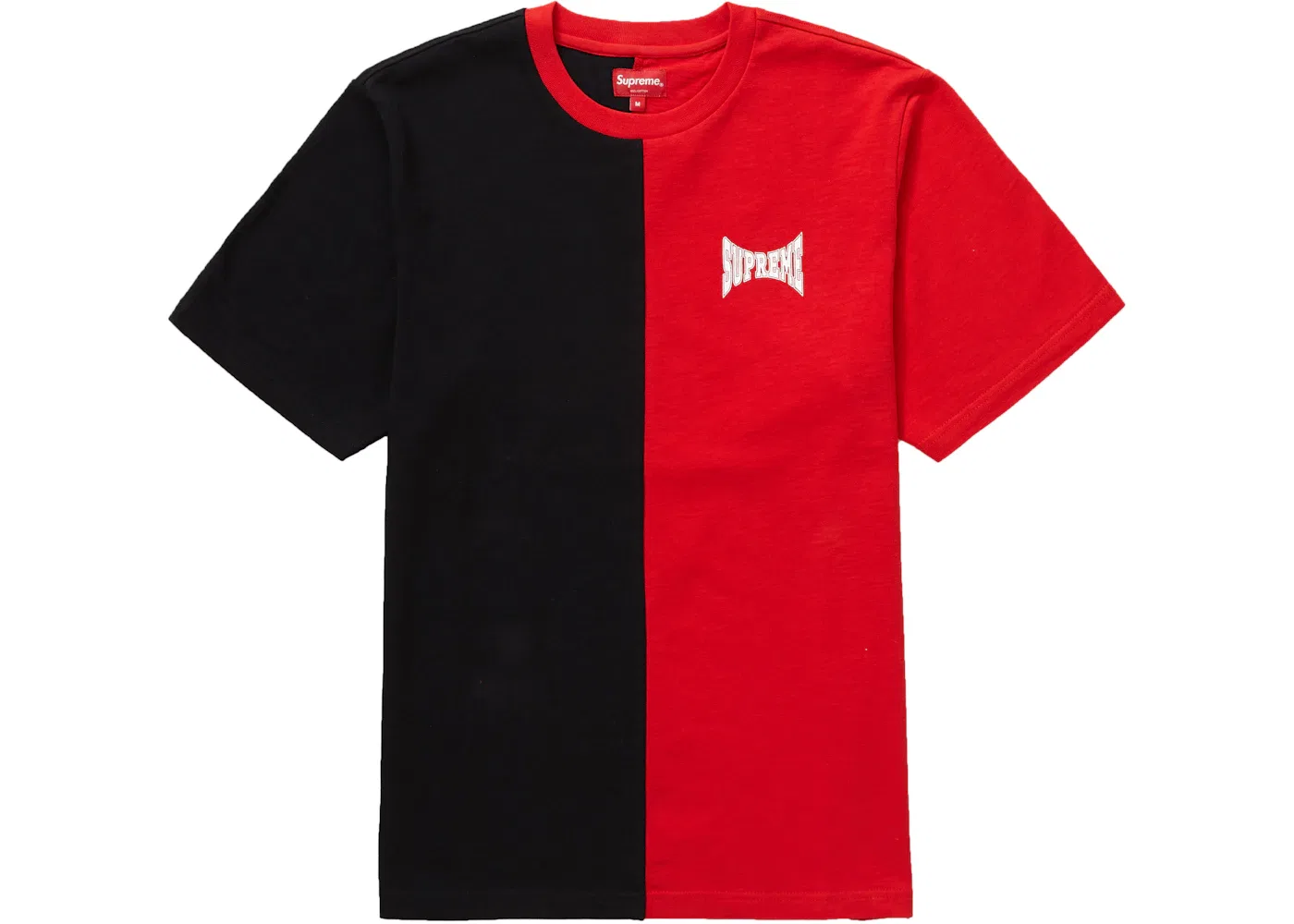 Мужская футболка с коротким рукавом Supreme Split S/S Top, красный