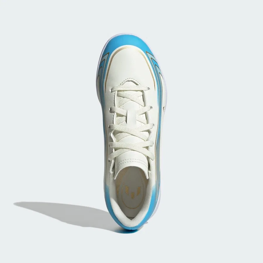 Спортивные кроссовки ADIDAS PERFORMANCE 'F50 Messi Club' светло-бежевого цвета — фото 2