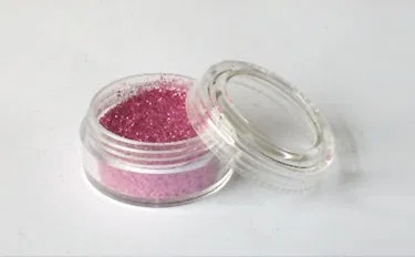 No brand Мерцающая пудра Fengda Glitter Light Red, 10 ml, Красный