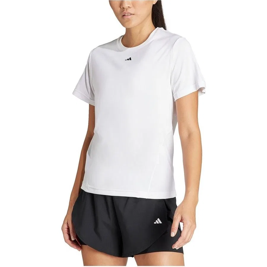 Женская футболка с длинным рукавом WTR D4T T adidas, Белый — фото 4