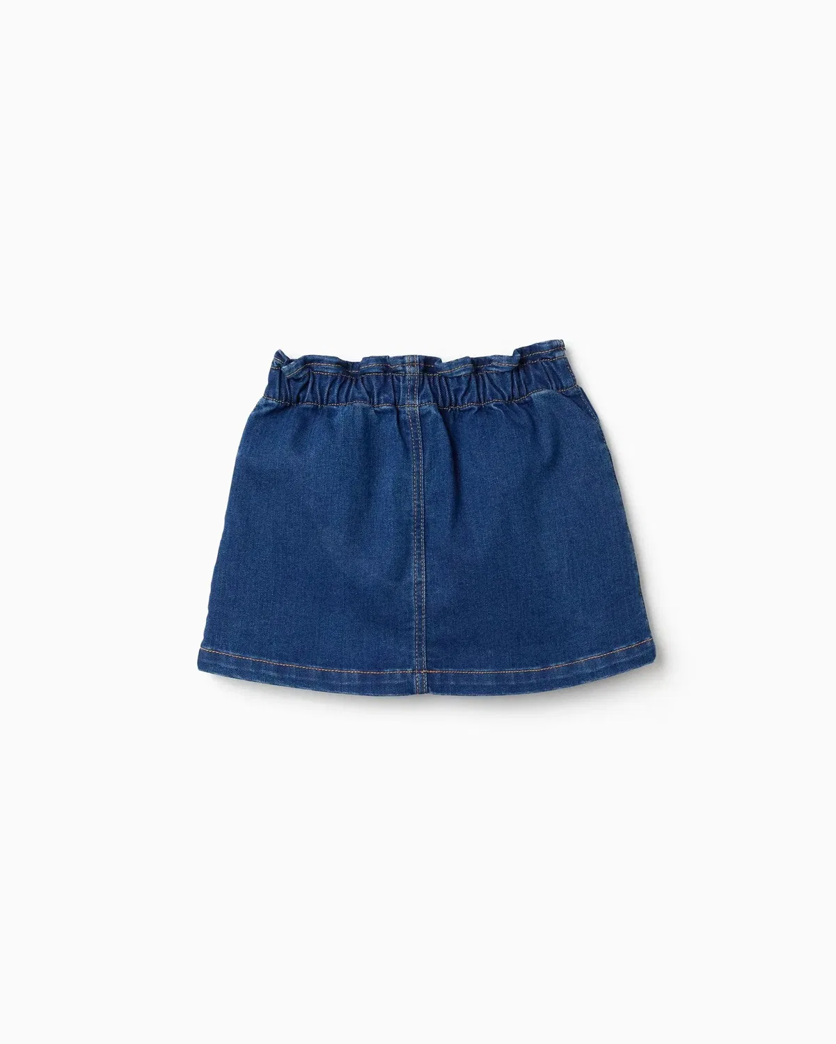 Детская юбка для девочек с бумажной талией Zippy, Azul Denim — фото 3