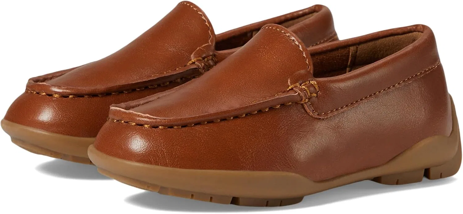 Детские туфли-лоферы для мальчиков Jason Venetian Kenneth Cole REACTION, Cognac