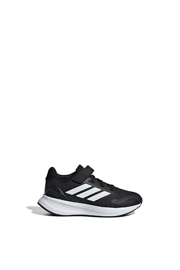 Детские кроссовки для девочек с принтом Runfalcon 5 el c Adidas, Black — фото 4