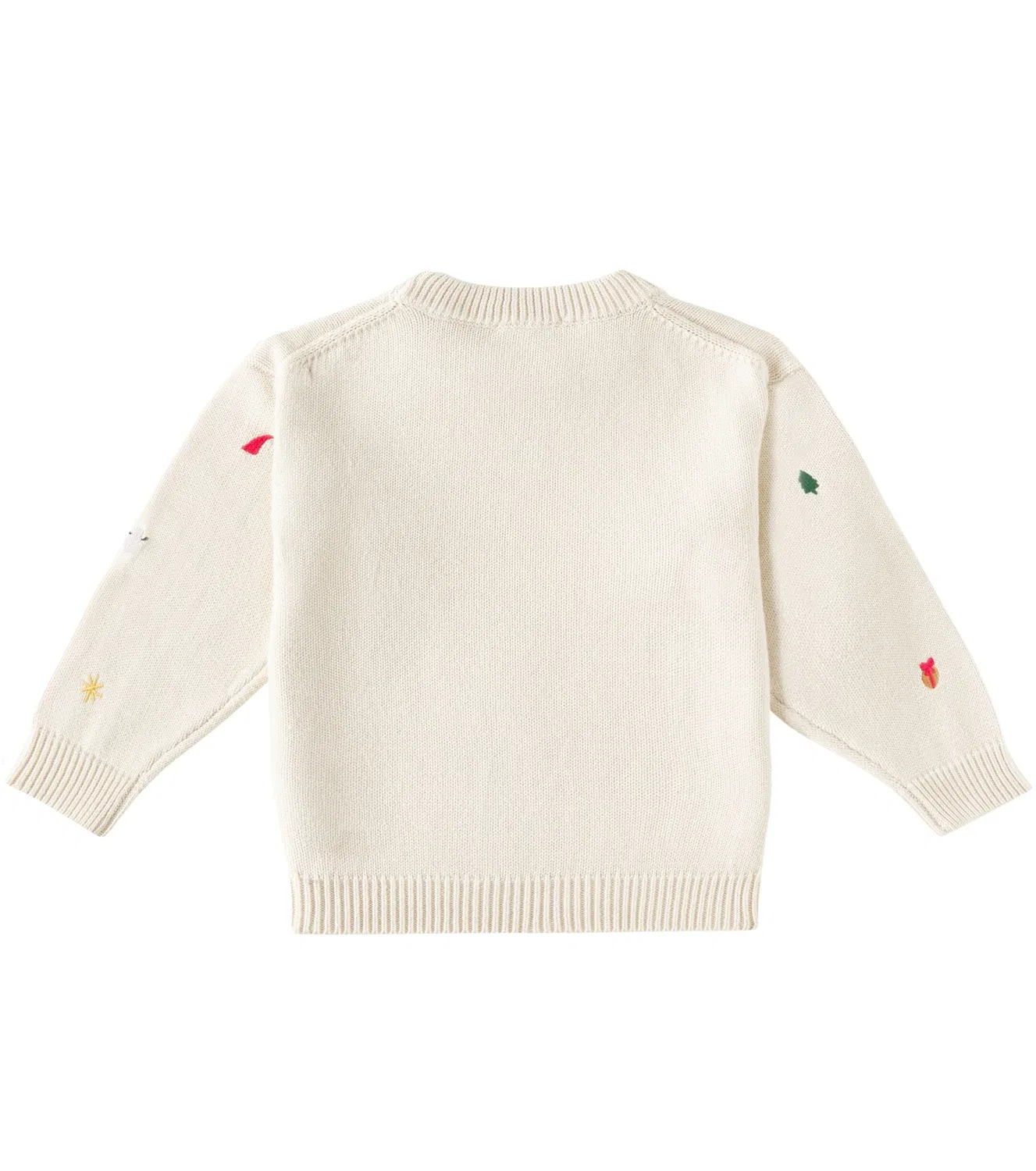 Свитер из шерсти и хлопка Holiday Sandy, Liewood, серый — фото 3