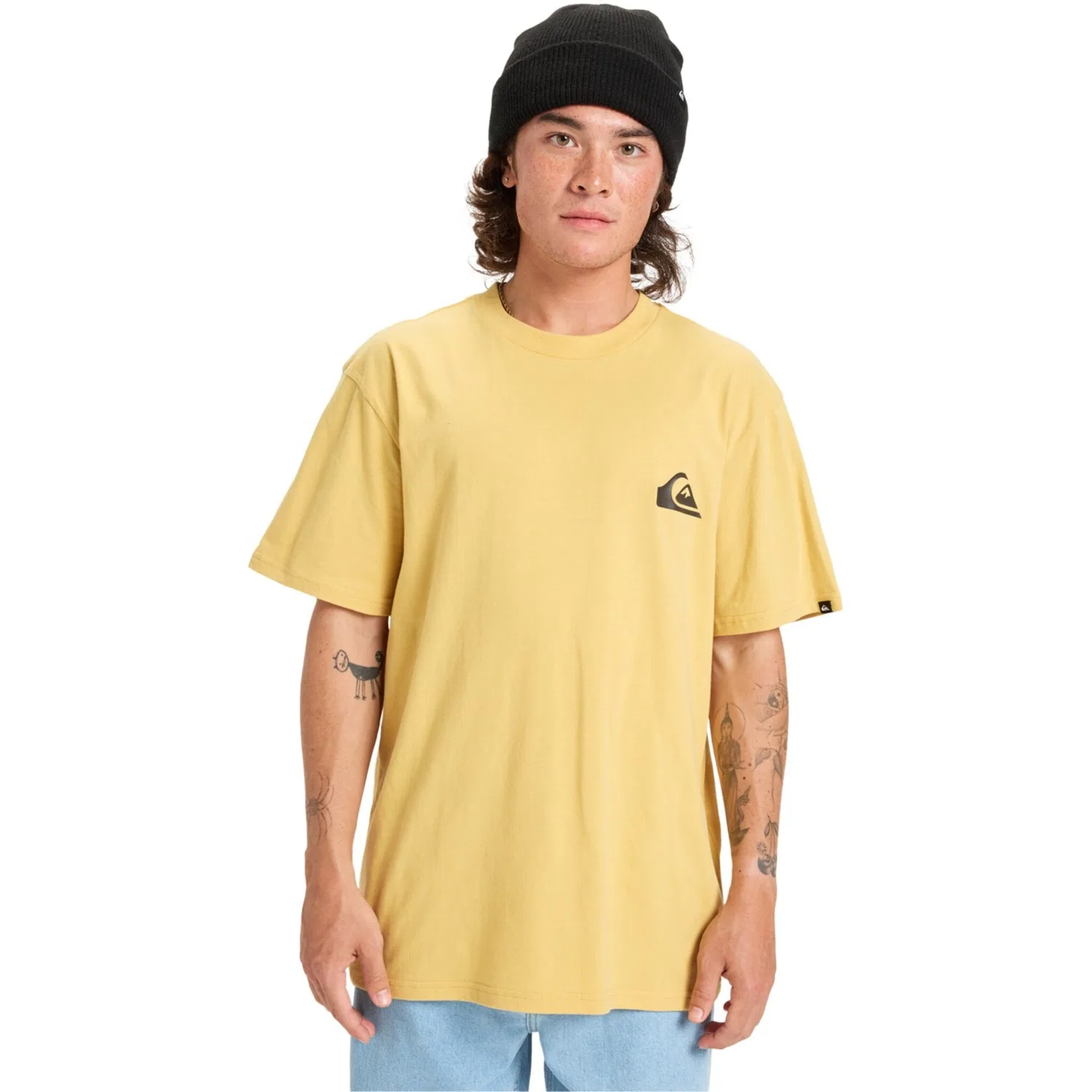Детская хлопковая футболка с коротким рукавом Quiksilver, Rattan
