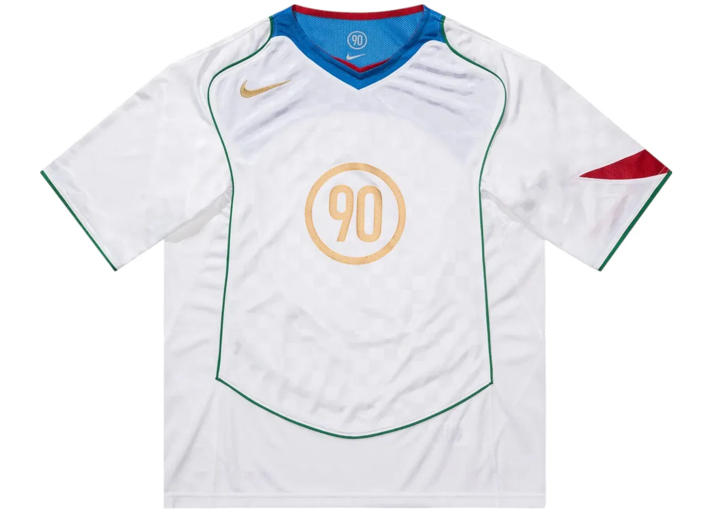 Мужская футболка с длинным рукавом Jersey Nike, White Italy Blue
