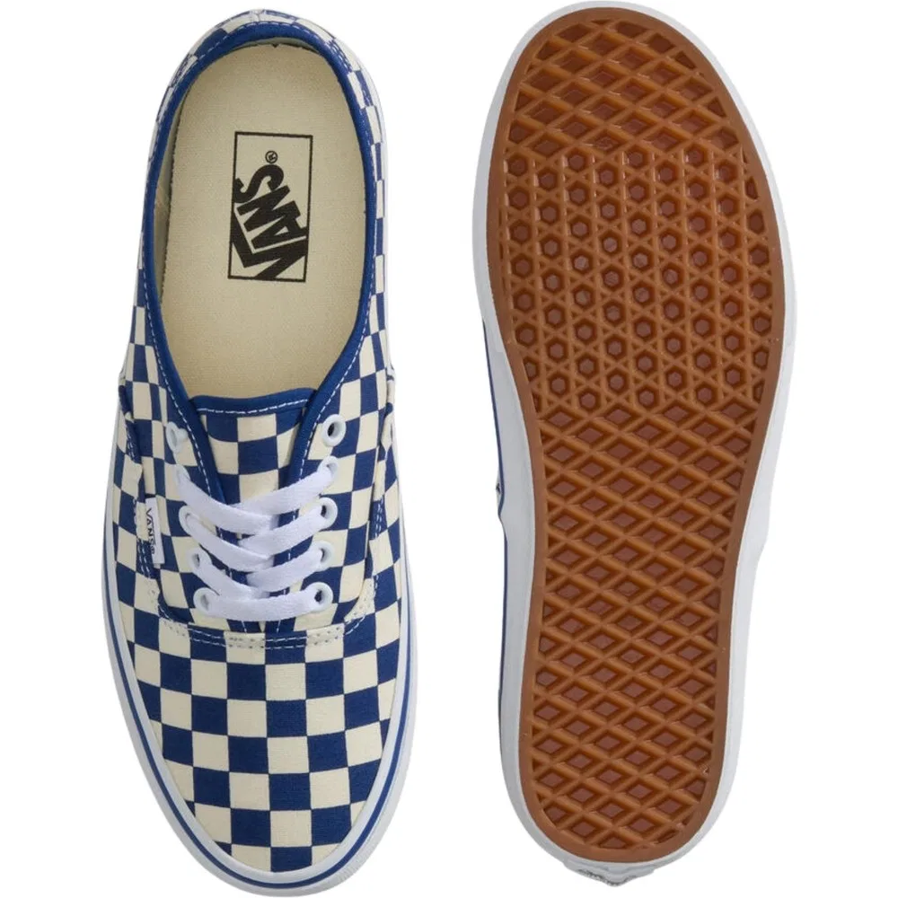 Детские кроссовки Vans Authentic синие — фото 4