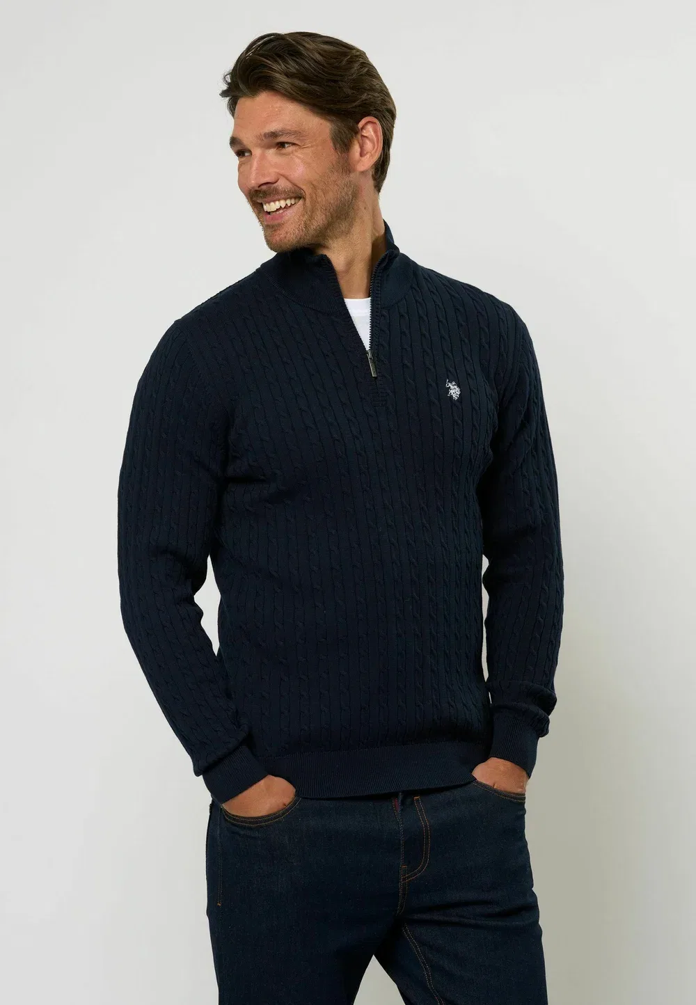 Умромео - джемпер U.S. Polo Assn., Dark Sapphire