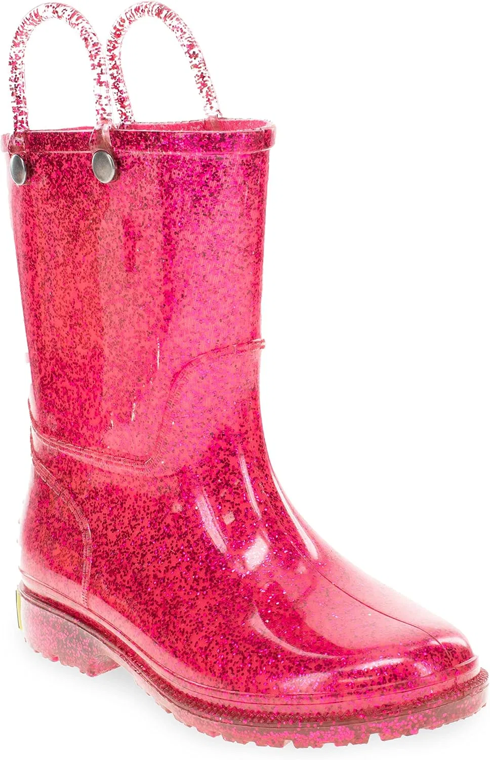 Детские сапоги для девочек с блестками Glitter Waterproof Rain Boot Western Chief, Pink