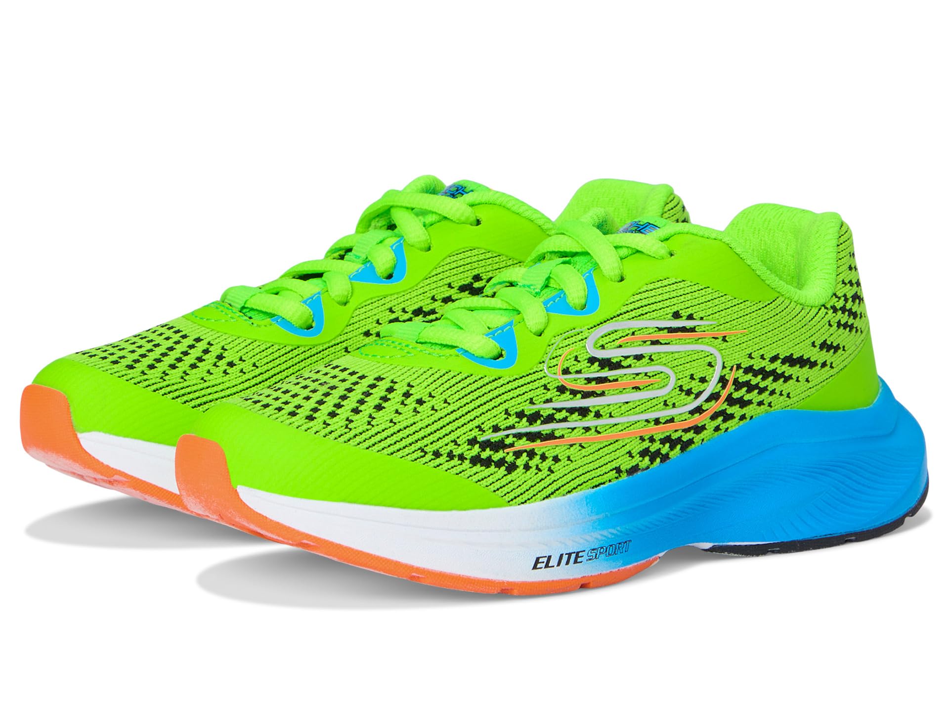 

Кроссовки SKECHERS KIDS Skechers Elite Sport Stride 403953L, цвет Lime/Blue