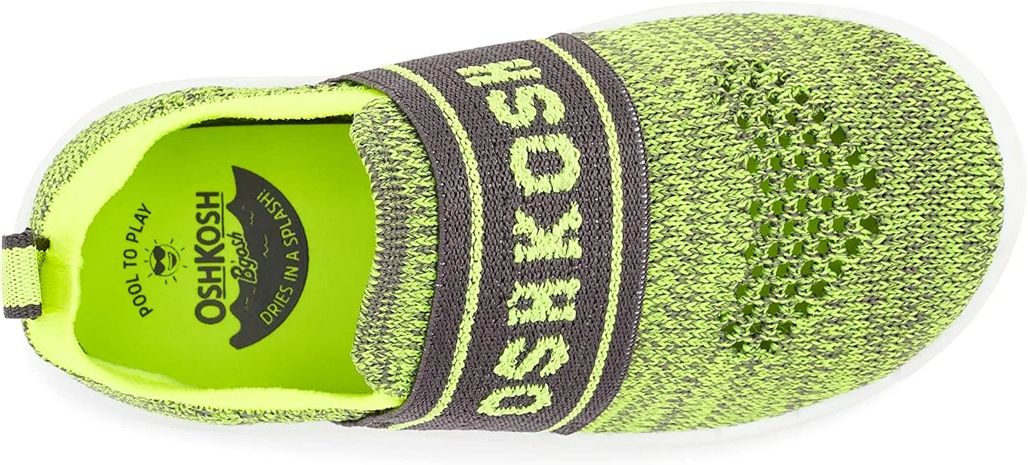 Детские кроссовки для мальчиков Powell OSHKOSH B'GOSH, Lime — фото 4