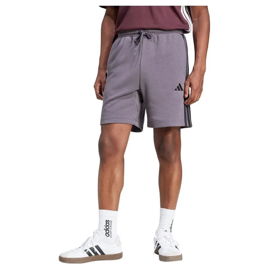 Спортивные шорты adidas 3S FT SHO, Серый — фото 4