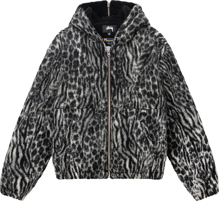 

Куртка Stussy Wildlife Work Jacket 'Muticolor', разноцветный