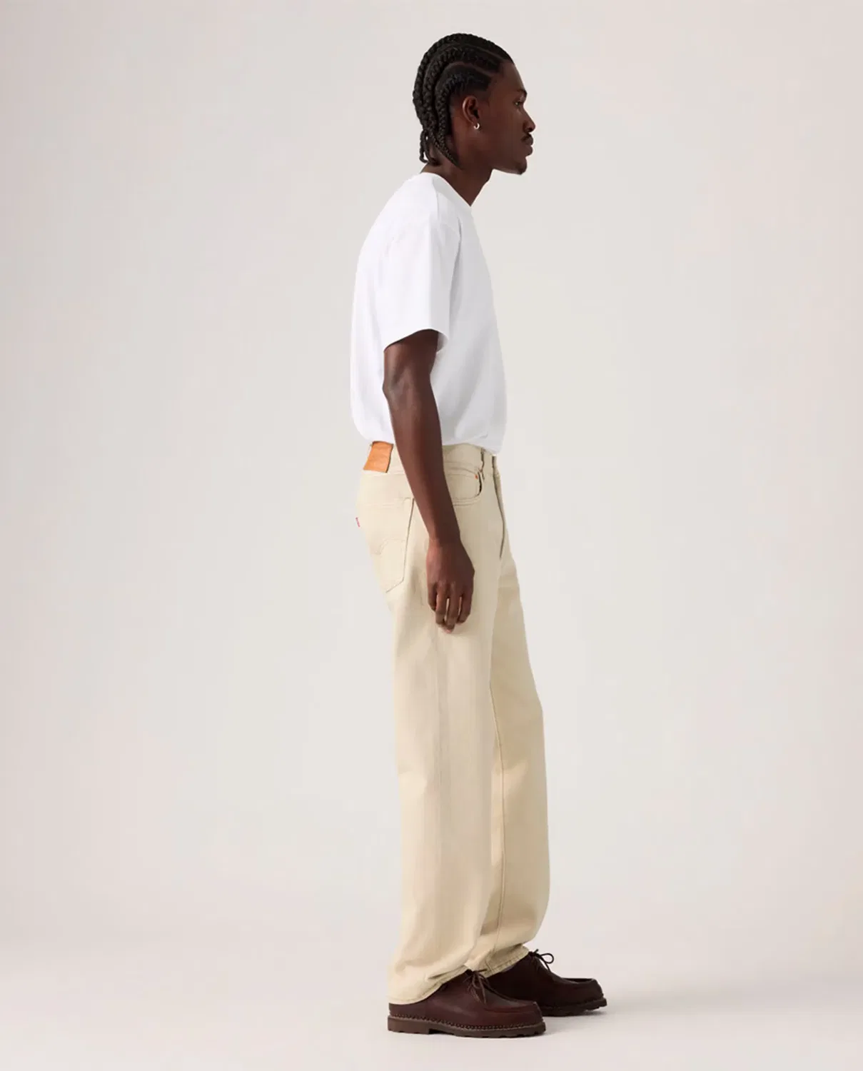 Мужские джинсы свободного кроя 555 Relaxed Straight Levi's, Piedra — фото 4