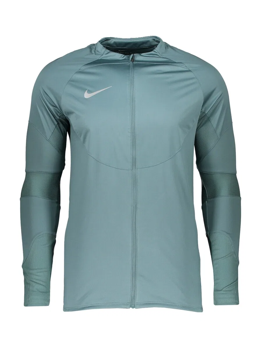Тренировочная куртка NIKE зеленого цвета