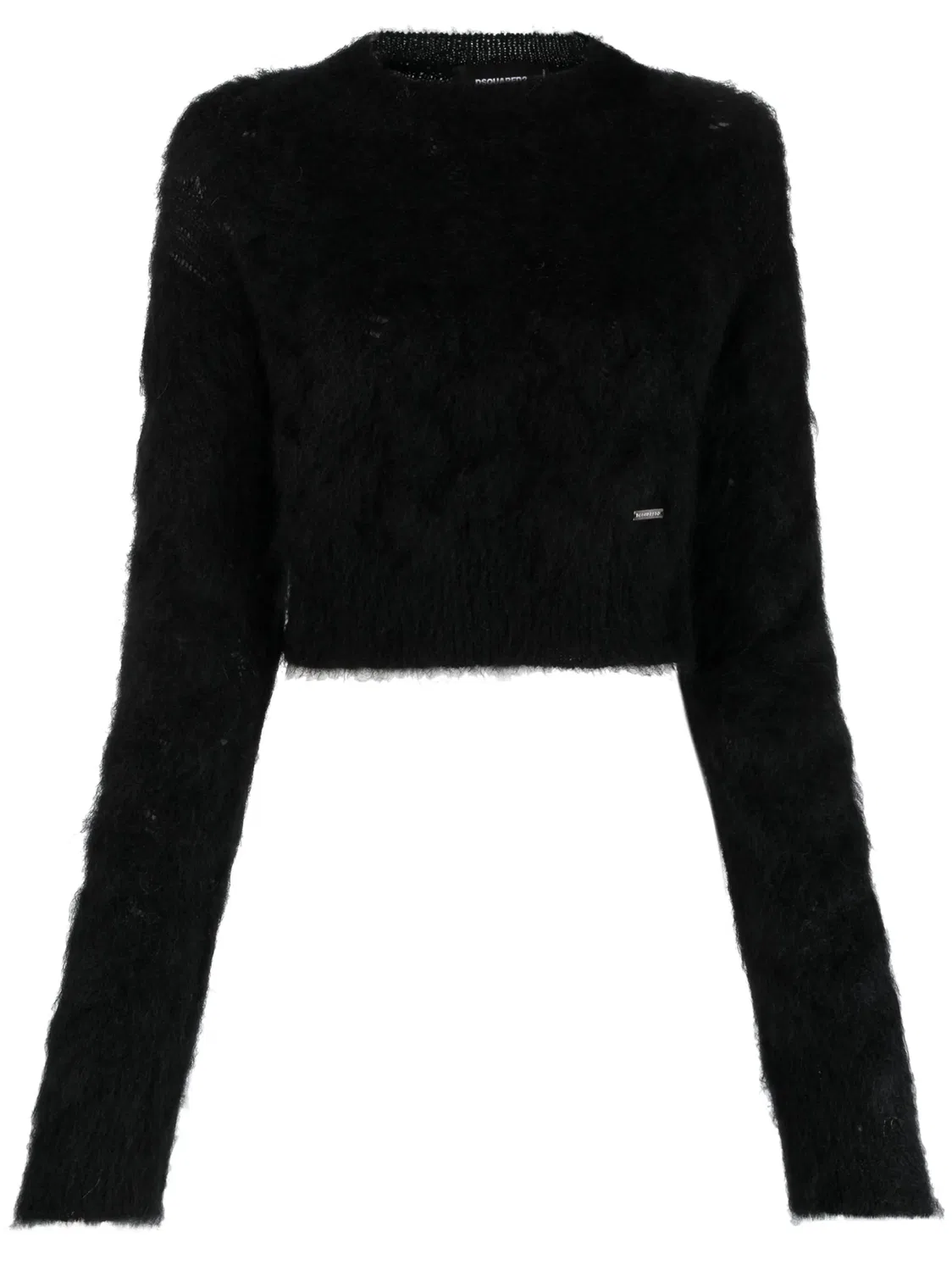Свитер из мохера DSQUARED2, черный