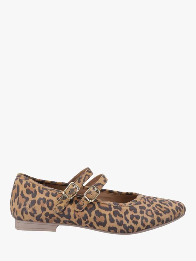 Nancy балетки Mary Jane с леопардовым принтом Hush Puppies, Tan