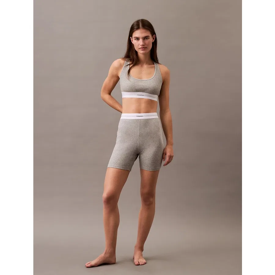 Спортивный бюстгальтер с легкой подкладкой Calvin Klein Lightly Lined Bralette, Разноцветный — фото 4