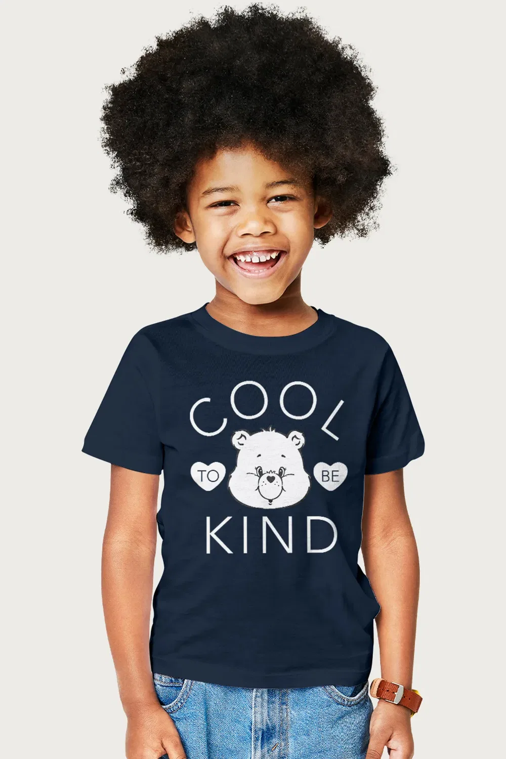 Футболка с принтом Cool to Be Kind Tenderheart Bear Care Bears, Navy