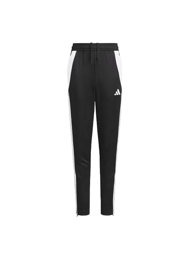 Штаны спортивные с влагоотводящей тканью Tiro 24 Adidas, черный — фото 2