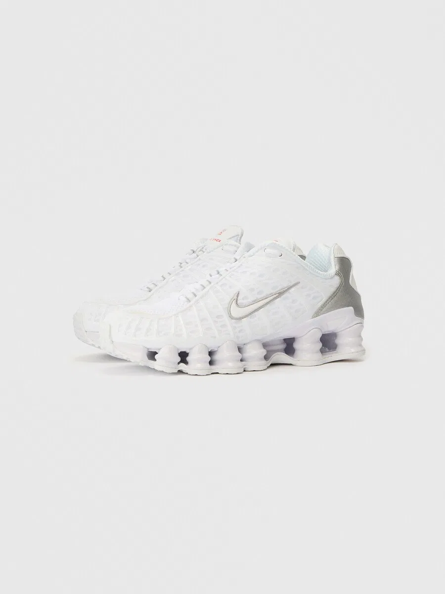 Кроссовки Nike Sportswear 'Shox' белого цвета — фото 2