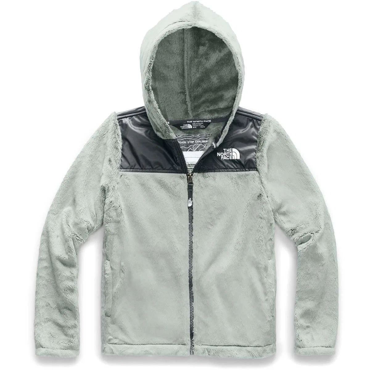 Худи с капюшоном из флиса Oso The North Face, Meld Grey