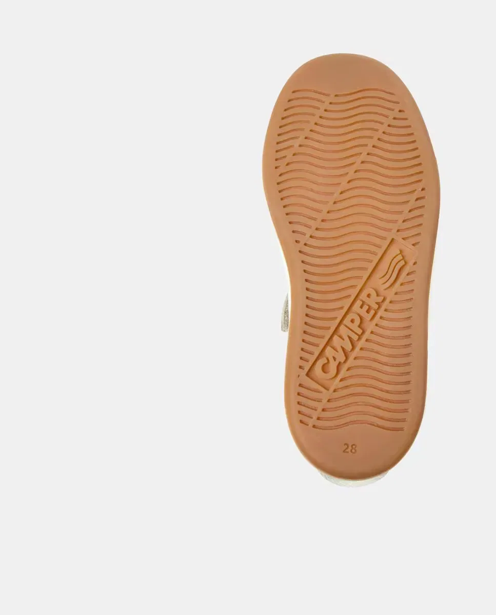 Кроссовки детские Camper Runner Four Cordones, кожаные, синие — фото 4