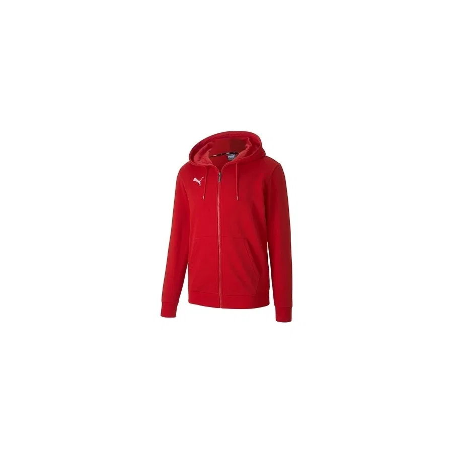 Детский свитшот с капюшоном Goal Casuals Full Zip Puma, Красный