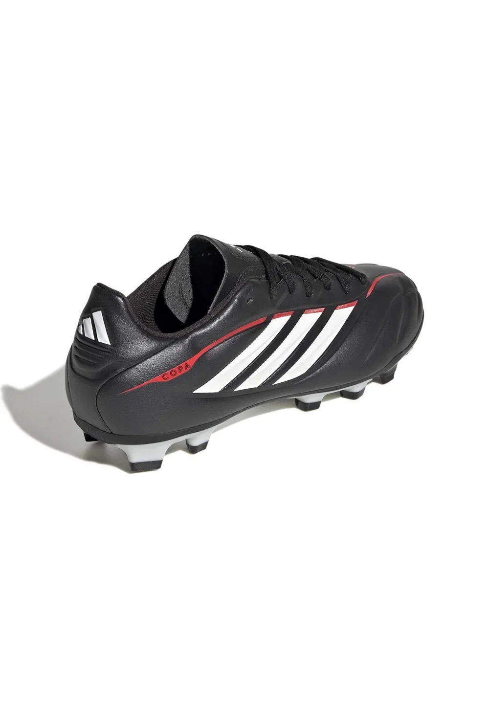 Футбольные бутсы Copa pure iv унисекс для твердого грунта Adidas Performance, Core Black/Ftwr White/Lucid Red — фото 4