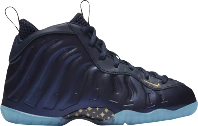

Кроссовки Nike Little Posite One PS 'Gold Stars', синий