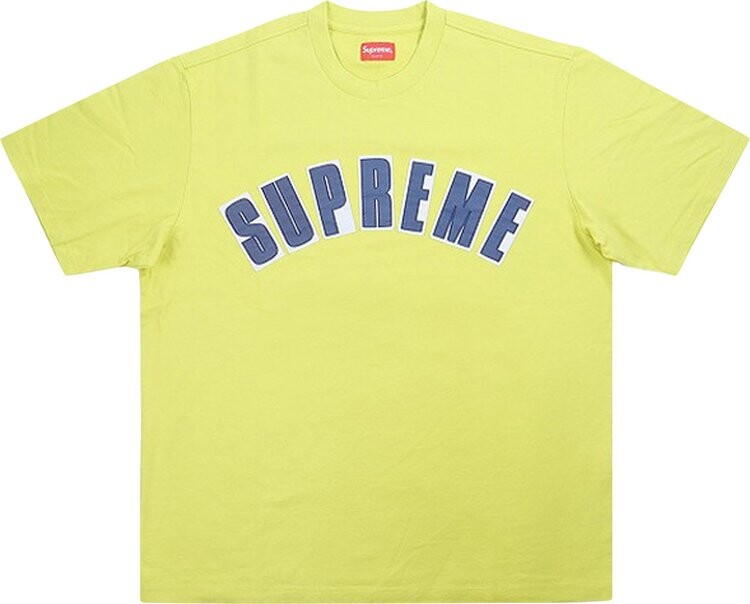 

Футболка Supreme Arc Appliqué Short-Sleeve Top 'Acid Green', зеленый