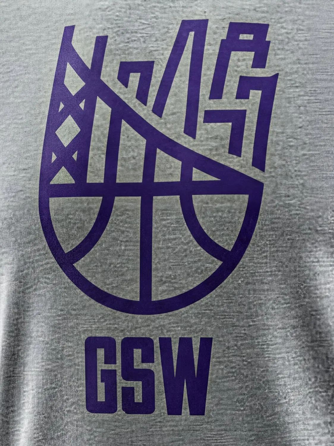 Футболка NBA Golden State Warriors Dri-Fit Essential Nike, серый — фото 2