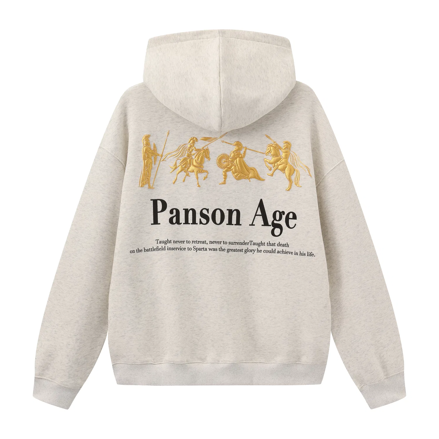 Детский худи-кардиган с капюшоном Light Heather Gray COLDSTONE