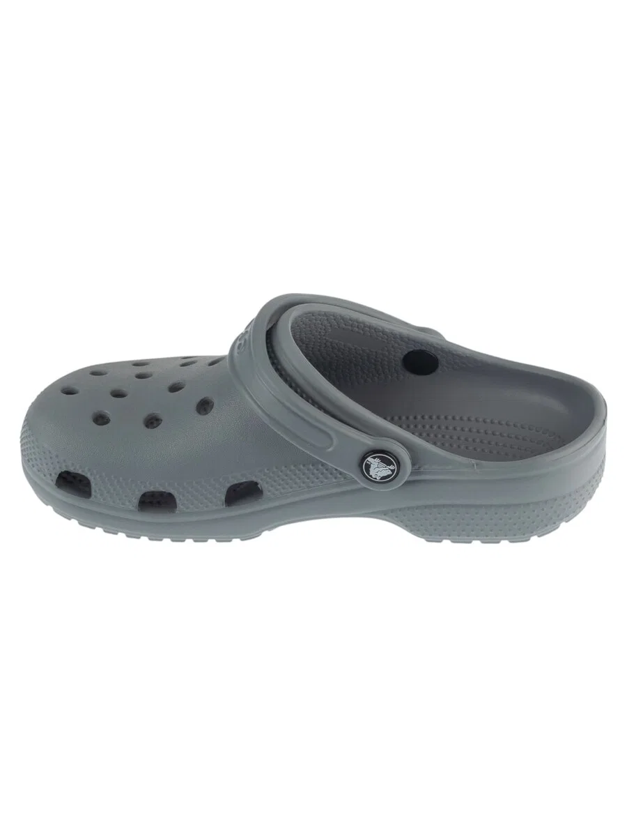 Сандалии Crocs 'Crocs Classic Clog Kids' серого цвета — фото 2