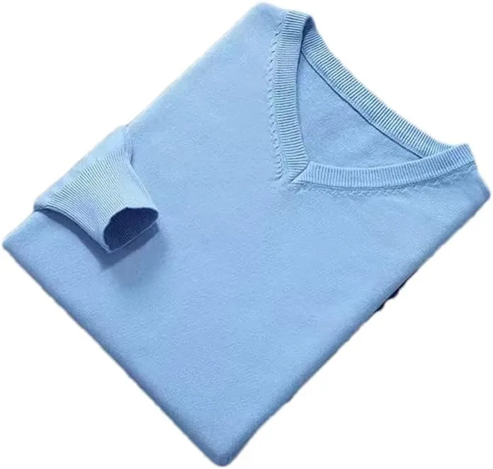 

Мужской кашемировый свитер V-образным вырезом