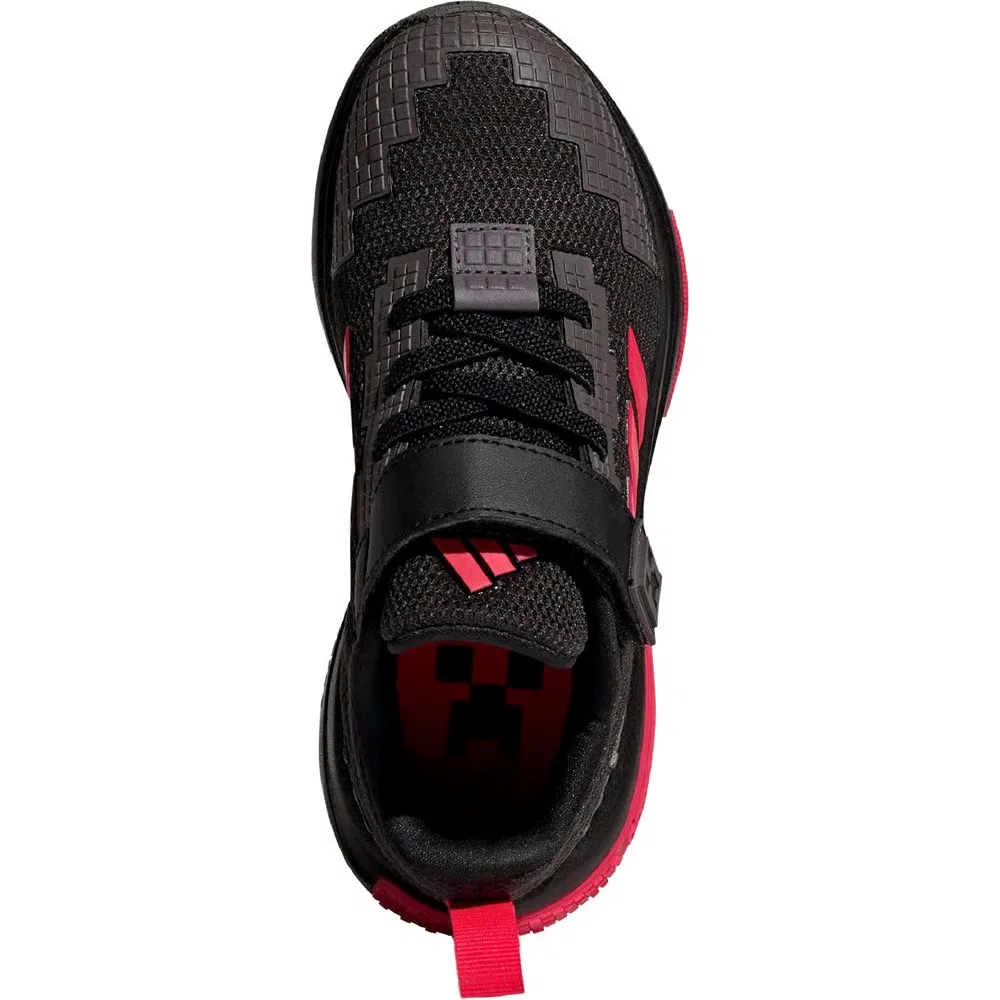 Детские кроссовки Minecraft Pro Adidas, Black/Red/Grey — фото 4