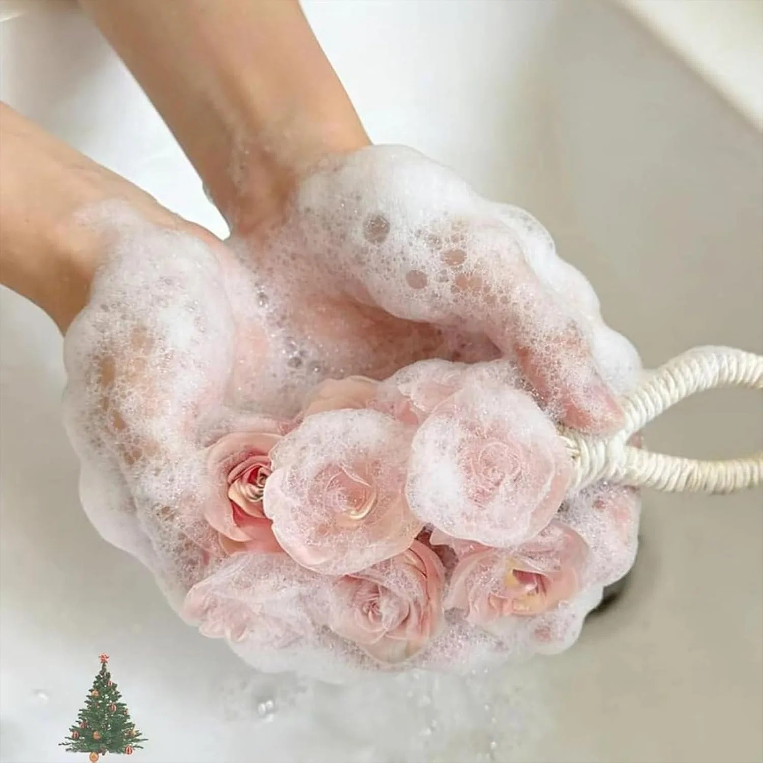 Мыло ручной работы Crystal Rose Scented Soap Bouquet, 100 г, White Generic — фото 4