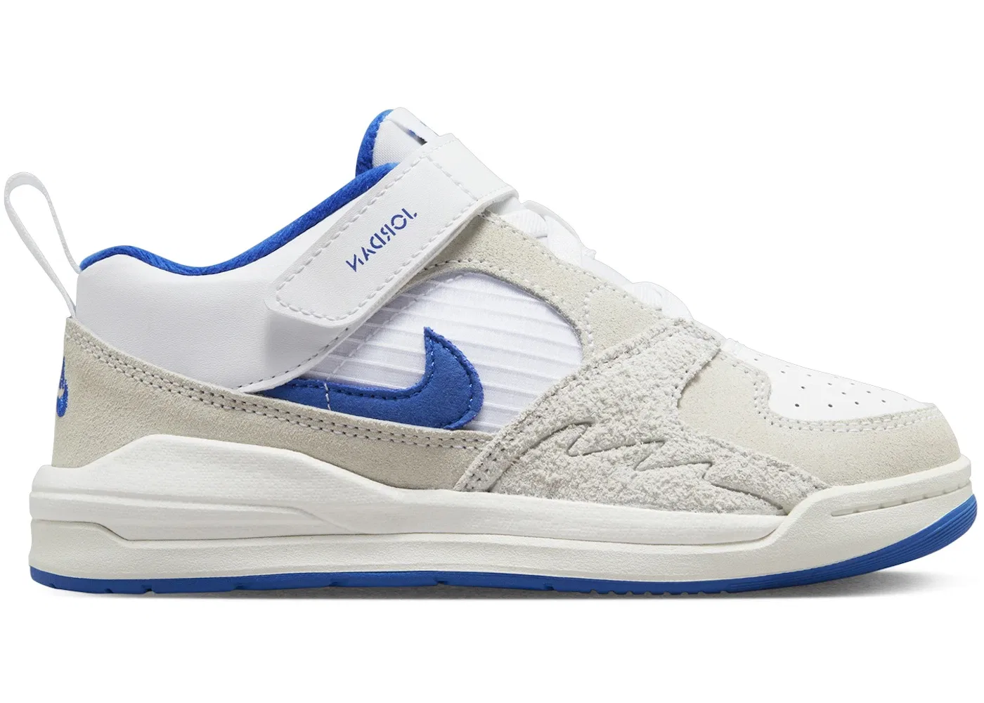 Детские кроссовки Lifestyle Jordan Stadium 90 Jordan, White/Black/Sail/Game Royal