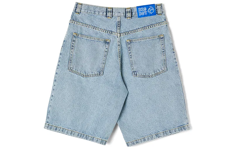 Детские джинсовые шорты с принтом Unisex Moderate POLAR SKATE CO — фото 4