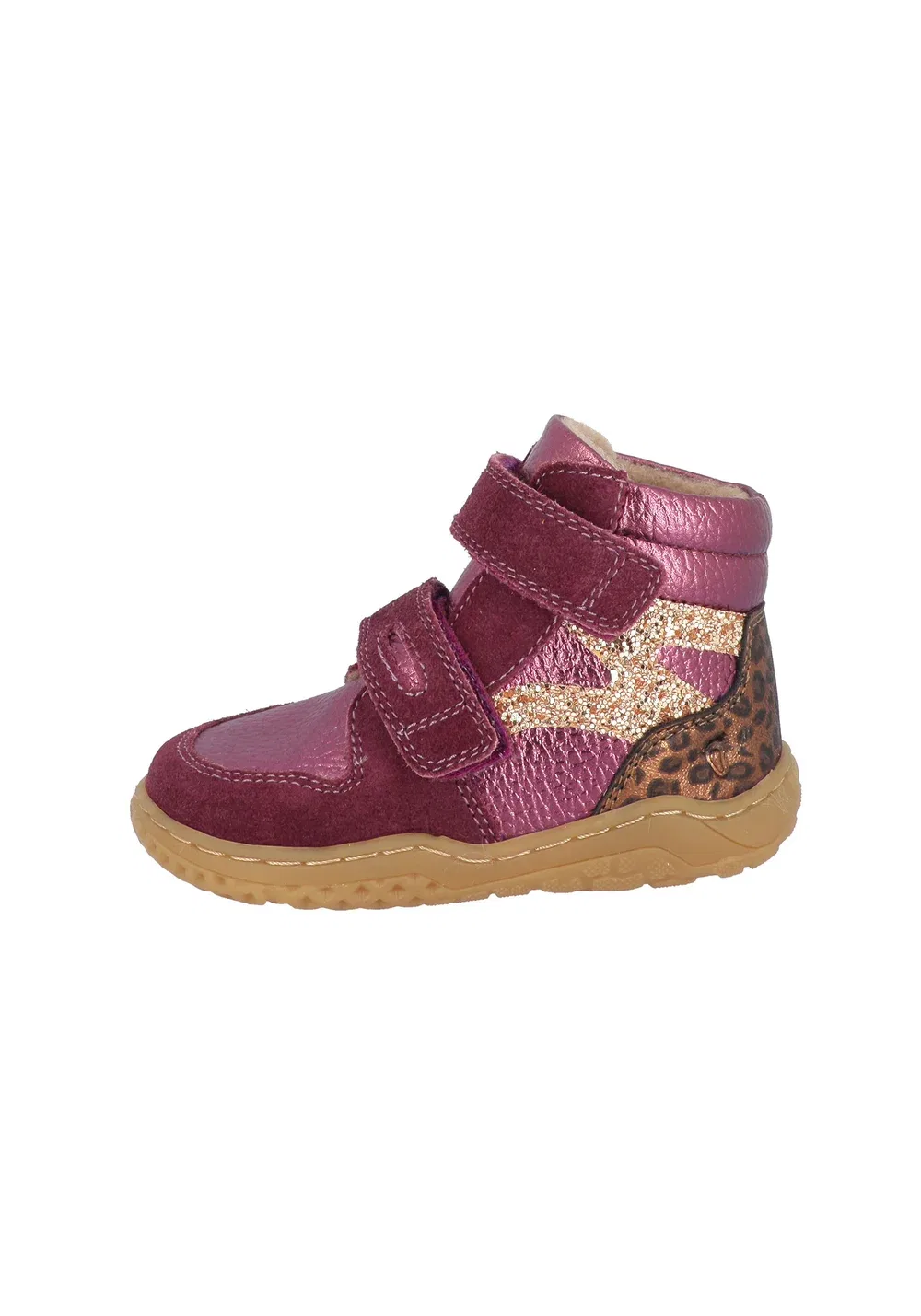 Samu 1 босиком - высокие кроссовки Lurchi, Purple