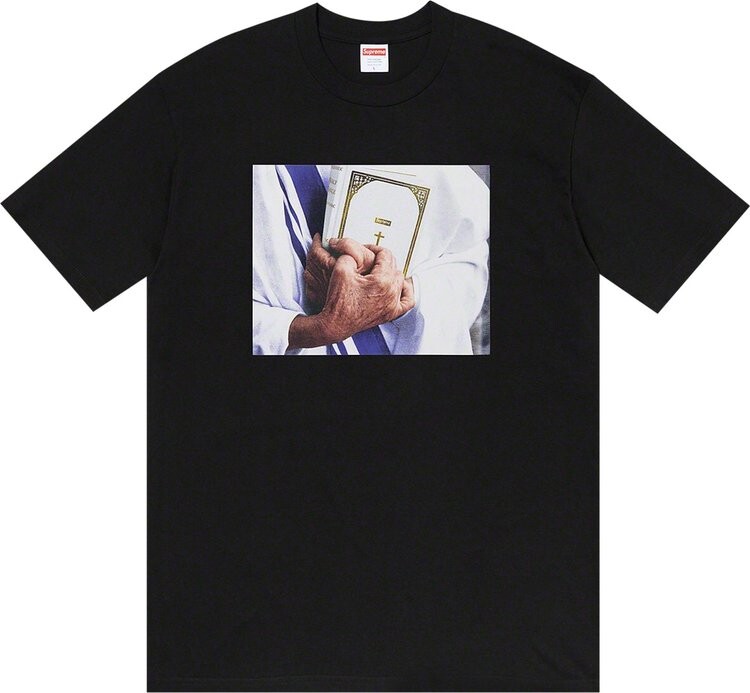 

Футболка Supreme Bible Tee 'Black', черный