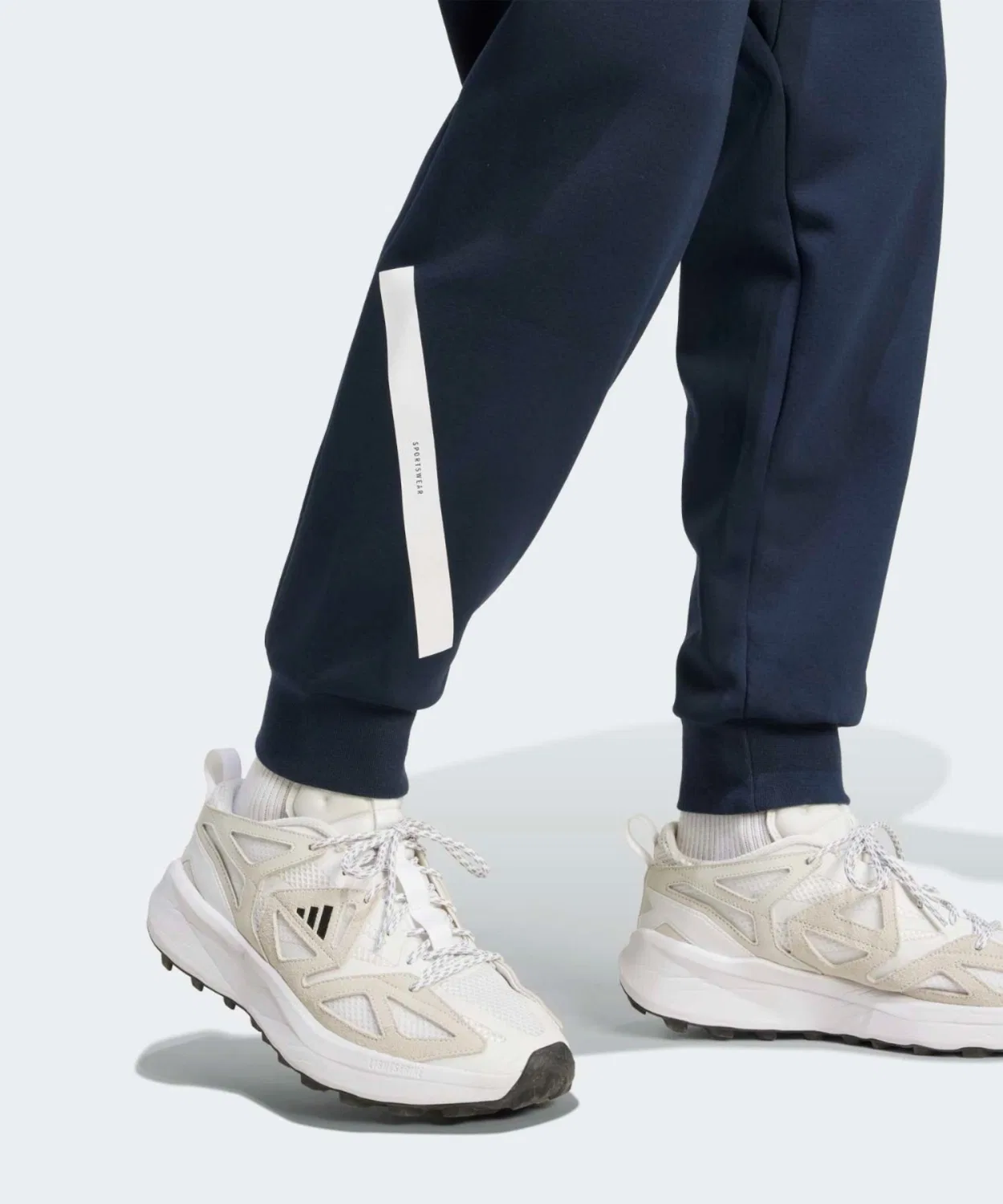 Мужские спортивные штаны с утеплителем Z.N.E., Adidas, Blue — фото 4