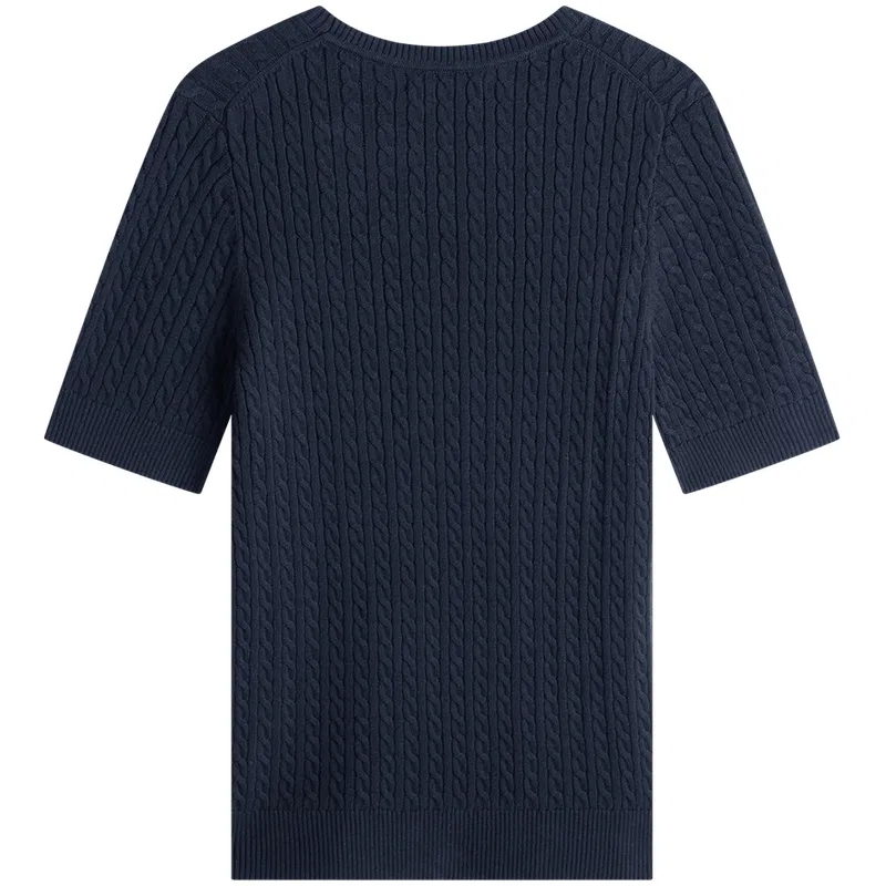 Женский свитер с длинным рукавом Tommy Hilfiger, Navy Blue FAP — фото 2