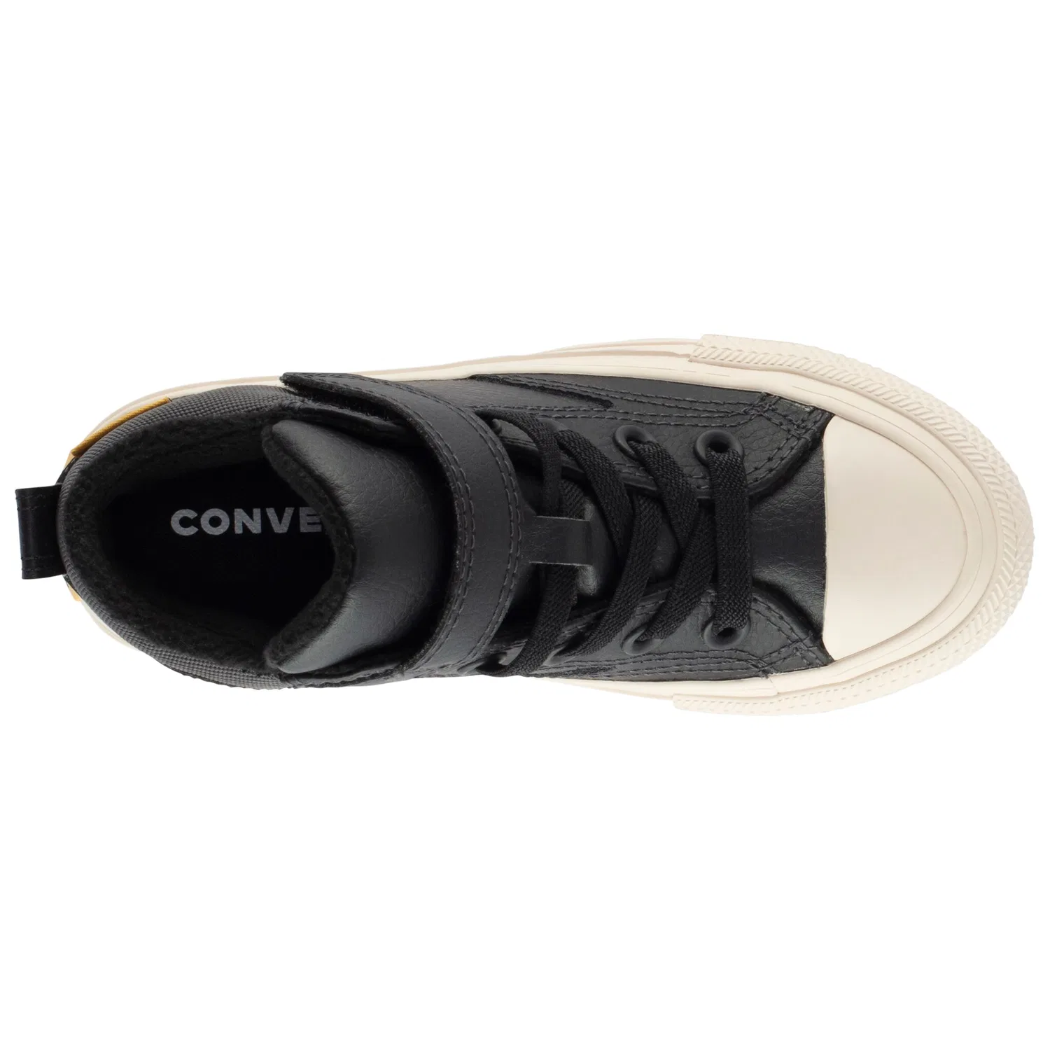 Детские кроссовки на липучках Converse, Dark Matter/Total Eclipse — фото 4