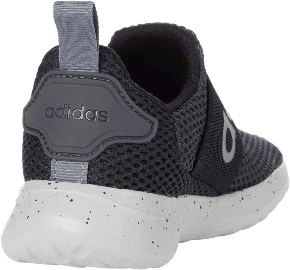 Детские кроссовки для девочек Adidas Lite Racer Adapt 4.0, Grey/Grey/Black — фото 3