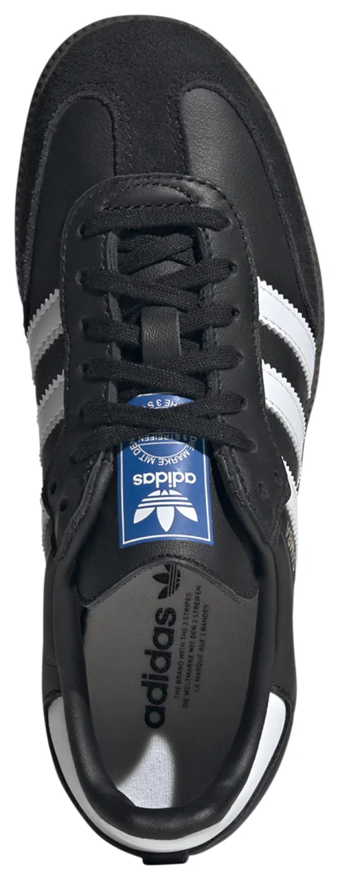 Кроссовки для мальчиков Samba Adidas, цвет Gum/Cloud White/Core Black — фото 4