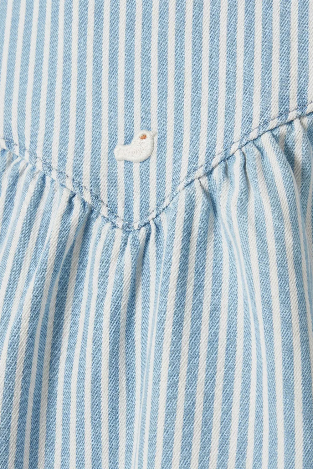Платье с принтом в полоску Winter Vacay Stripe Fox & Finch — фото 4