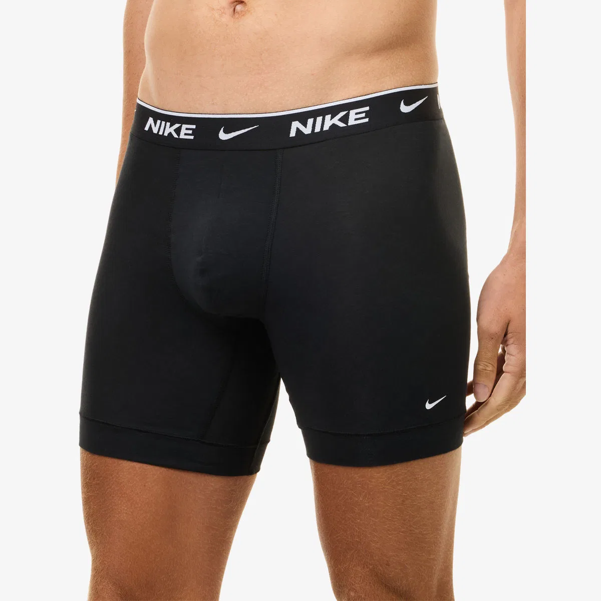 Комплект из трех боксеров из эластичного хлопка с фирменным поясом Nike — фото 3