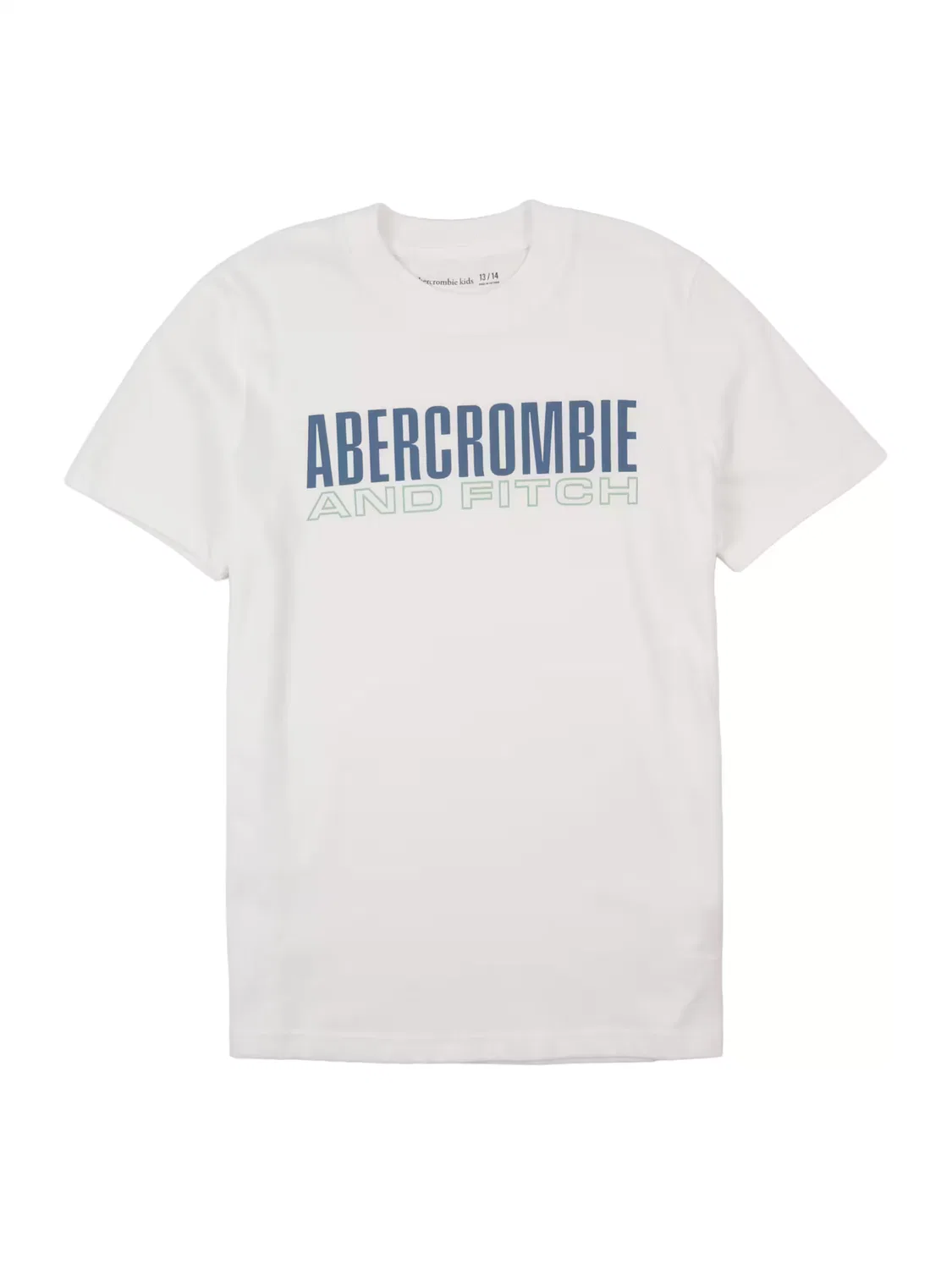 Рубашка Abercrombie & Fitch BRICK TYPE белого цвета