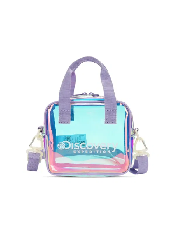 Тоут кросc-боди сумка Clear Tote Cross, Discovery Expedition, светло-фиолетовый — фото 3